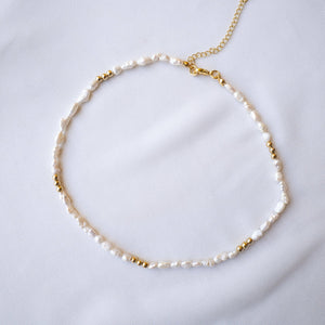 ARIA - Collana/Choker con perle di fiume - OE!