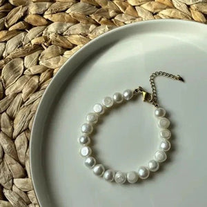 Bracciale con perle di fiume - medium - OE!