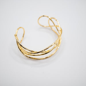 Bracciale intrecciato oro - OE!