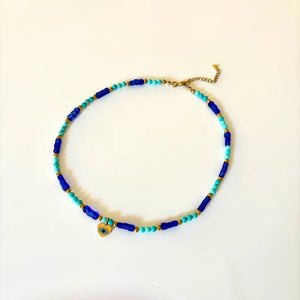 Malocchio - collana con magnesite naturale - OE!